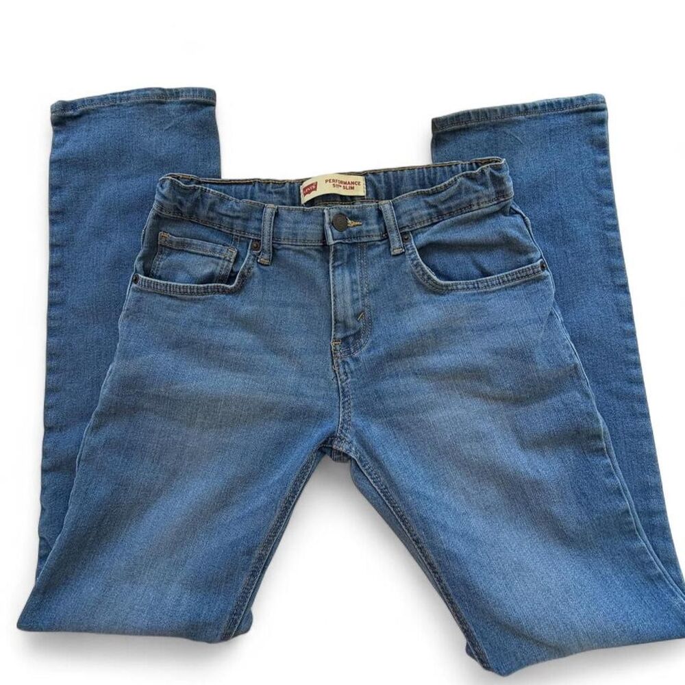 Levi’s Boys 511 Slim Fit Eco Performance Jeans Medium Wash Size 16